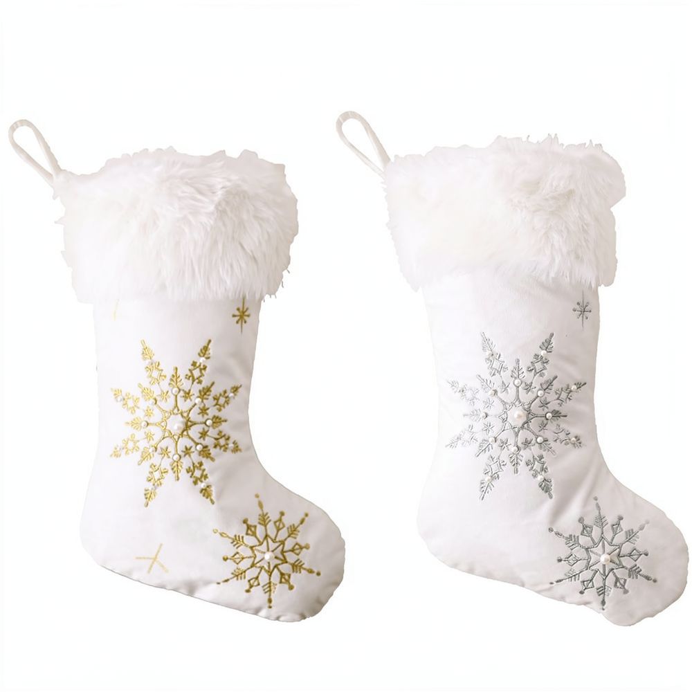 Velvet Christmas Stocking Pear - đánh giá và giá Christmas Stocking Hanging