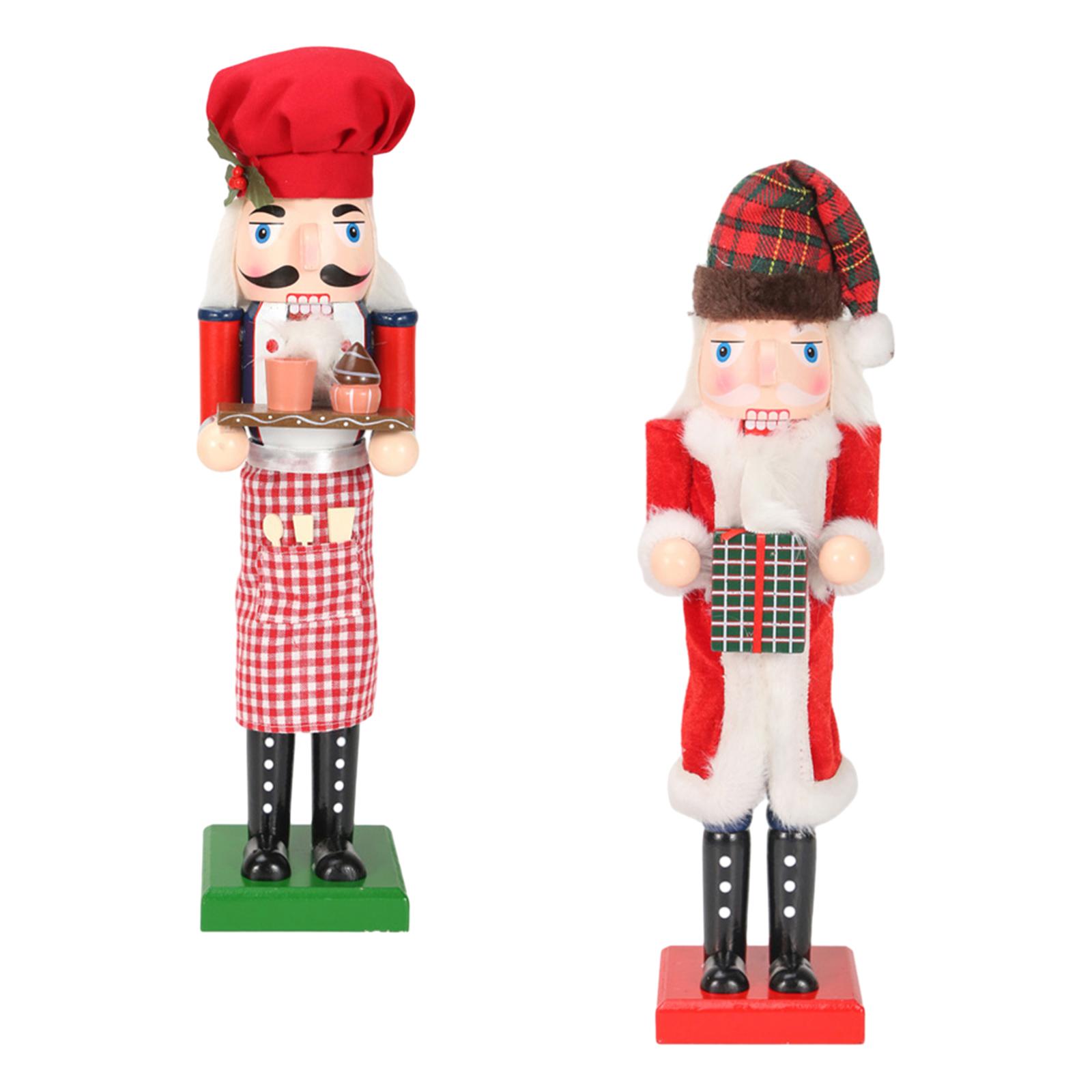 36cm Wooden Nutcracker Ornamen - đánh giá và giá Nutcracker Figurine