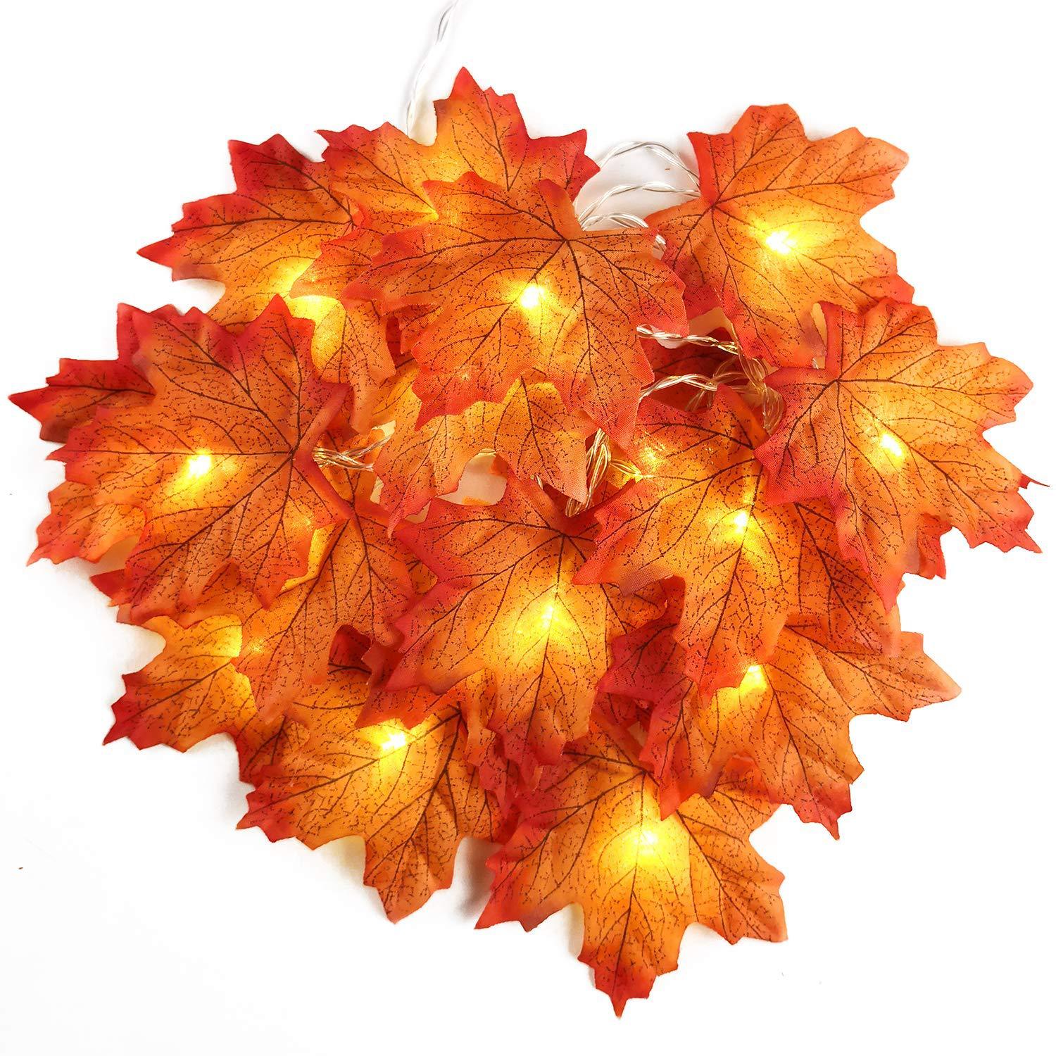2/3/6M Nhân Tạo Lá Phong Lá LE - đánh giá và giá Led Fairy String Lights