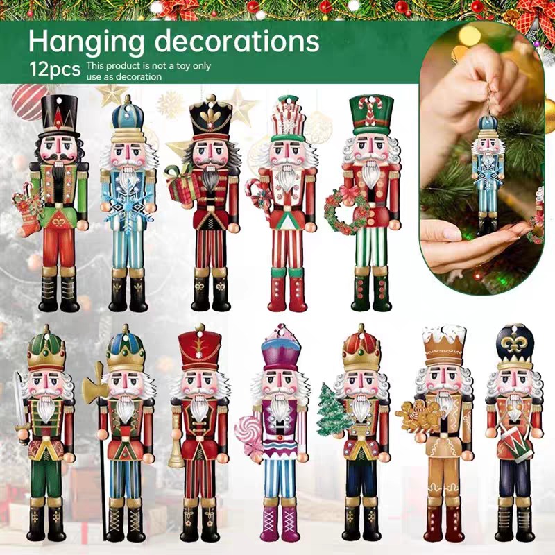 12/16pcs Wooden Nutcracker Sol - đánh giá và giá Nutcracker Figurine