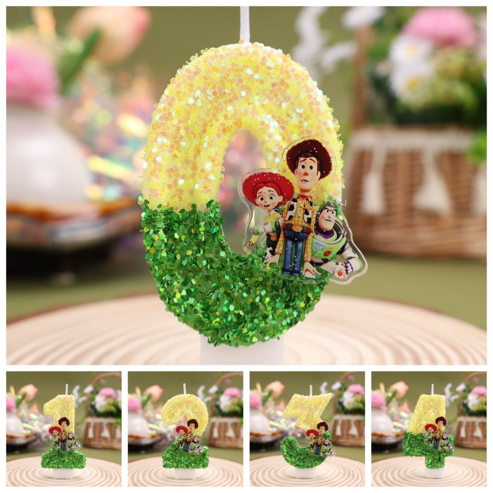 Hot Cute Cartoon T-O-Y Story D - đánh giá và giá Holiday Candle Set